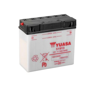 Batterie YUASA conventionnelle sans pack acide - 51913