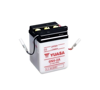 Batterie YUASA conventionnelle sans pack acide - 6N4-2A