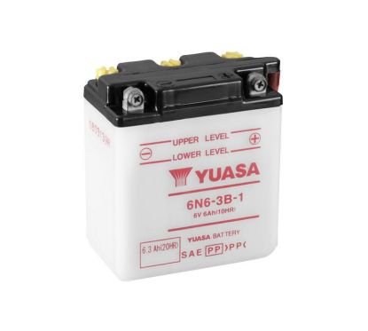 Batterie YUASA conventionnelle sans pack acide - 6N6-3B-1