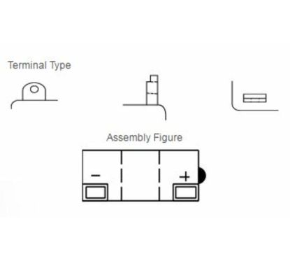 Batterie YUASA conventionnelle sans pack acide - 6N6-3B-1