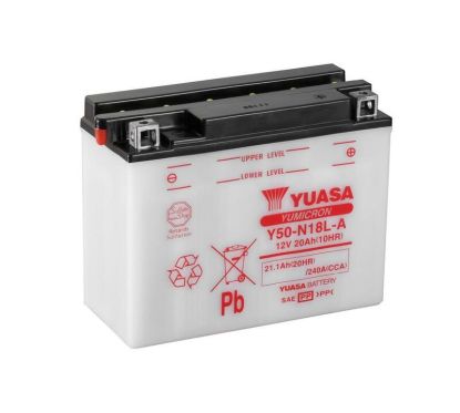 Batterie YUASA conventionnelle sans pack acide - Y50-N18L-A