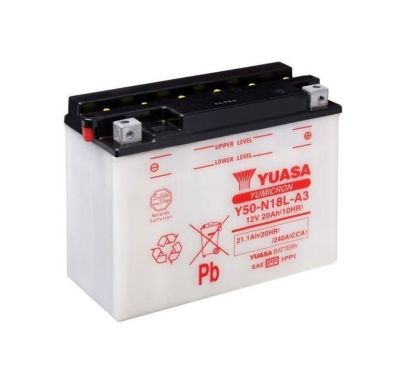 Batterie YUASA conventionnelle sans pack acide - Y50-N18L-A3