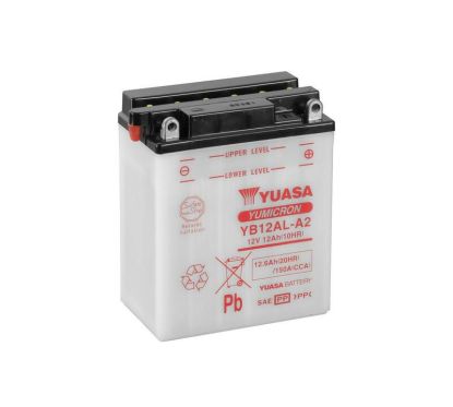 Batterie YUASA conventionnelle sans pack acide - YB12AL-A2