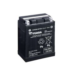Batterie YUASA sans entretien avec pack acide - YTX14AH-BS