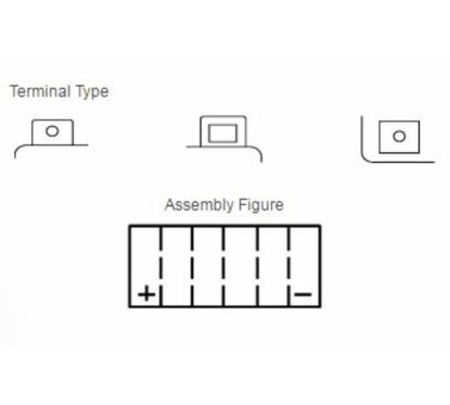 Batterie YUASA sans entretien avec pack acide - YTX14AH-BS