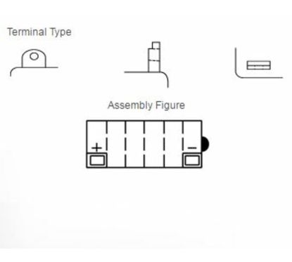 Batterie YUASA conventionnelle sans pack acide - 12N9-4B-1