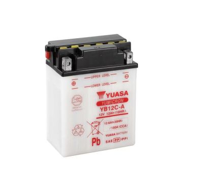 Batterie YUASA conventionnelle sans pack acide - YB12C-A