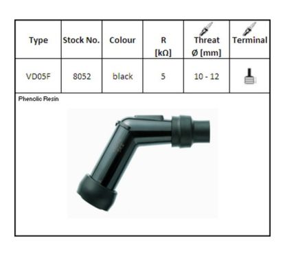 Anti-parasite NGK - VD05F