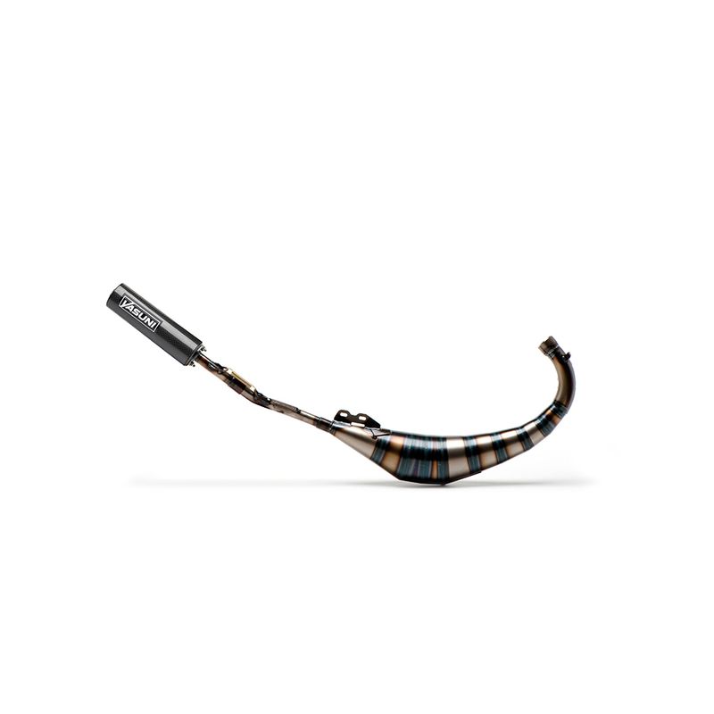 Pot d'échappement YASUNI Carrera 16/07 Carbone - Kevlar Minarelli 70cc Homologué