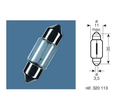 Ampoule OSRAM Original Line C5W 12V 5W - x10