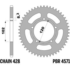 Couronne PBR Acier Standard - 428