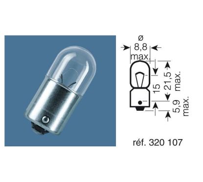 Ampoule OSRAM Original Line T4W 12V 4W - x10
