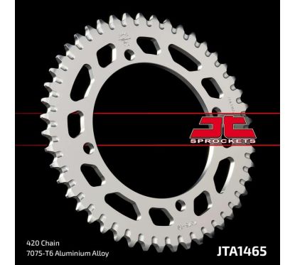 Couronne JT SPROCKETS alu standard - 420