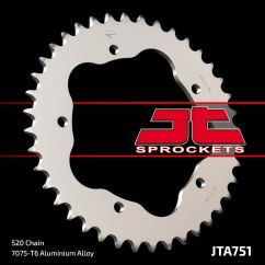 Couronne JT SPROCKETS acier standard - 520 - Nécessite un porte couronne JT SPROCKETS