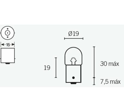 Ampoule TECNIUM R5 12V 5W - x10