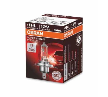 Ampoule OSRAM Super Bright Premium H4 12V/100/80W - x1
