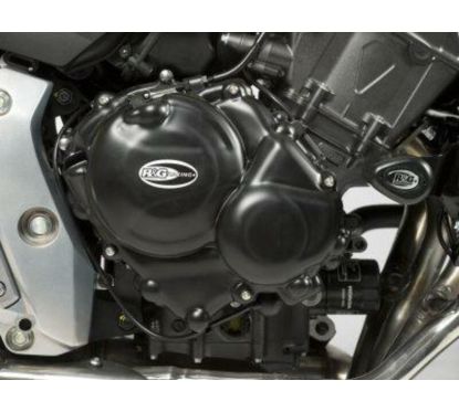 Couvre-carter droit R&G RACING noir Honda CB600F
