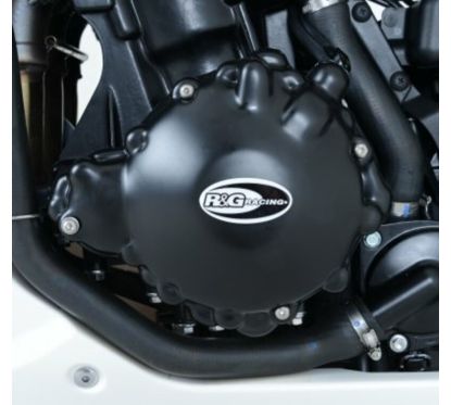 Couvre-carter gauche R&G RACING noir Triumph Speed Triple