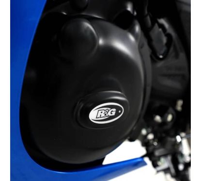 Couvre-carter gauche (alternateur) R&G RACING noir Suzuki GSX-R125
