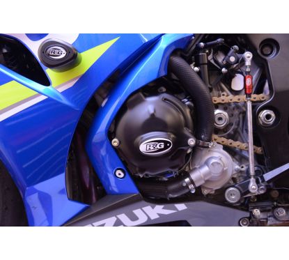 Couvre-carter gauche R&G RACING noir Suzuki GSX-R1000