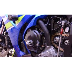 Couvre-carter gauche R&G RACING noir Suzuki GSX-R1000
