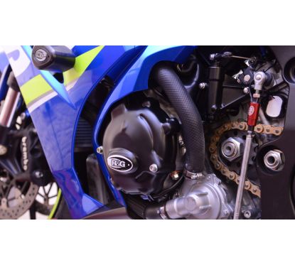 Couvre-carter gauche R&G RACING noir Suzuki GSX-R1000