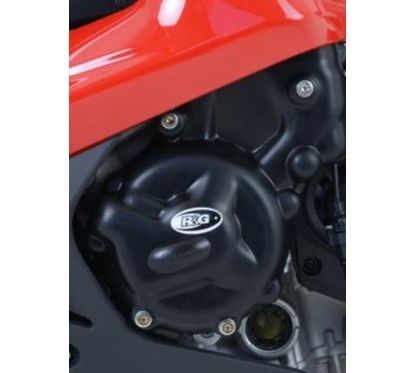Couvre carter R&G RACING Race Series gauche (alternateur) noir BMW S1000RR