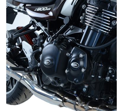 Couvre-carter droit (embrayage) R&G RACING noir Kawasaki Z900RS
