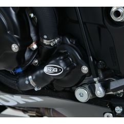 Couvre-carter gauche (pompe à eau) R&G RACING noir GSX-R 1000