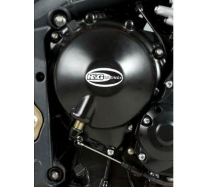 Couvre-carter droit (embrayage) R&G RACING noir Triumph Street Triple