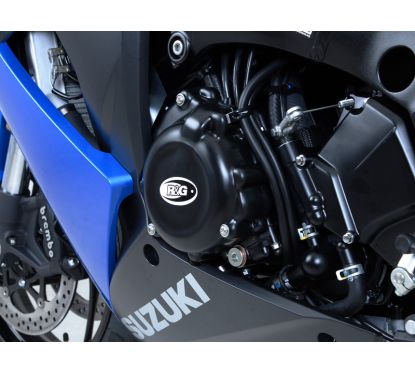 Couvre-carter gauche R&G RACING noir Suzuki GSX1000S