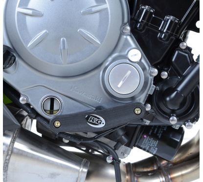 Slider moteur droit R&G RACING noir Kawasaki Z650