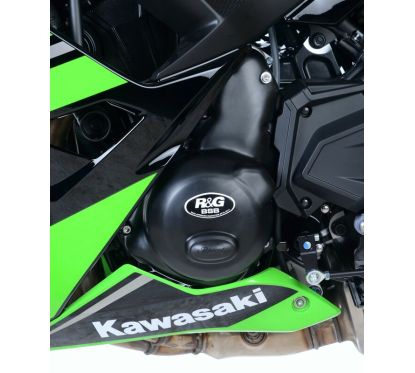 Couvre-carter gauche R&G RACING Race Series noir Kawasaki