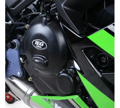Couvre-carter droit R&G RACING Race Series noir Kawasaki
