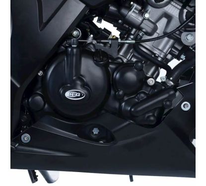 Couvre-carter droit (embrayage) R&G RACING noir Suzuki GSX-R125
