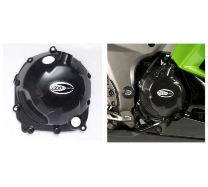 Couvre-carter droit R&G RACING noir Kawasaki Z1000/SX