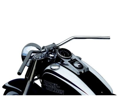 Guidon en acier de 24,5 mm (1")