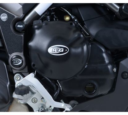 Couvre-carter droit R&G RACING noir Ducati 950 Multistrada