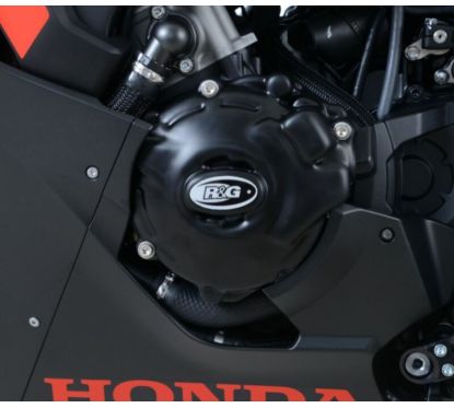 Couvre-carter gauche R&G RACING noir Honda CBR1000RR