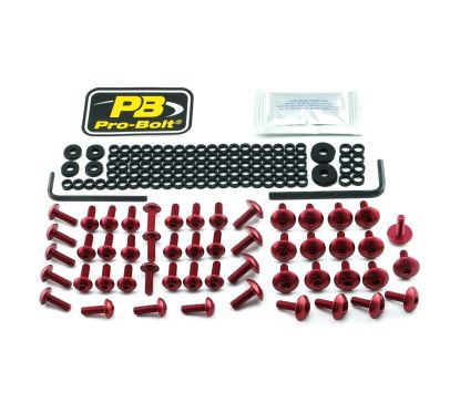 Kit de visserie carénage aluminium pour Ducati