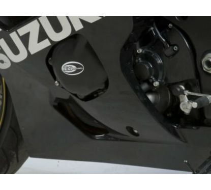 Couvre-carter gauche R&G RACING noir Suzuki GSX-R750