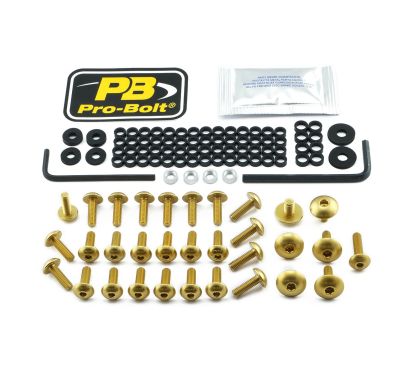 Kit de visserie carénage aluminium pour Ducati