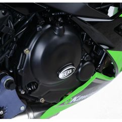Couvre-carter droit R&G RACING noir Kawasaki Z650