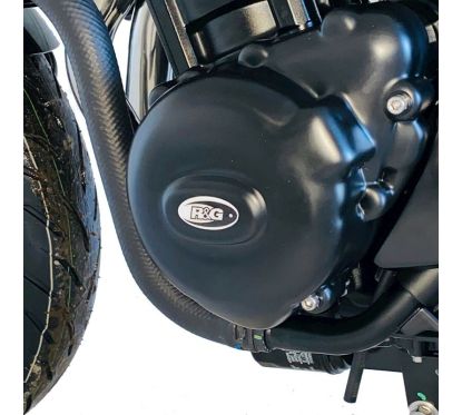 Couvre-carter gauche R&G RACING noir Kawasaki Z900RS