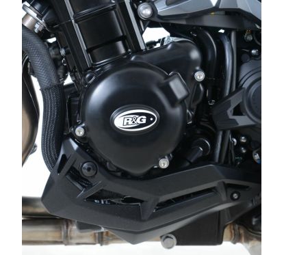 Couvre-carter gauche R&G RACING noir Kawasaki Z900