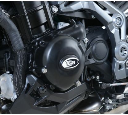 Couvre-carter gauche R&G RACING noir Kawasaki Z900