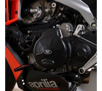 Kit de couvre-carter R&G RACING Race Series - noir Aprilia