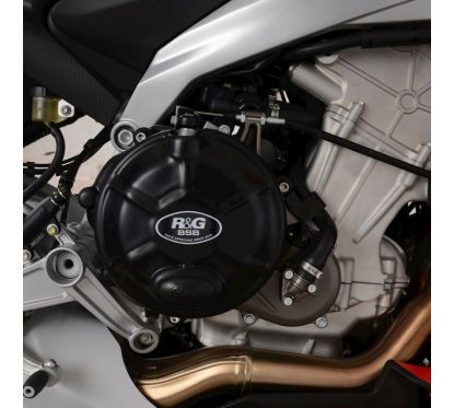 Kit de couvre-carter R&G RACING Race Series - noir Aprilia