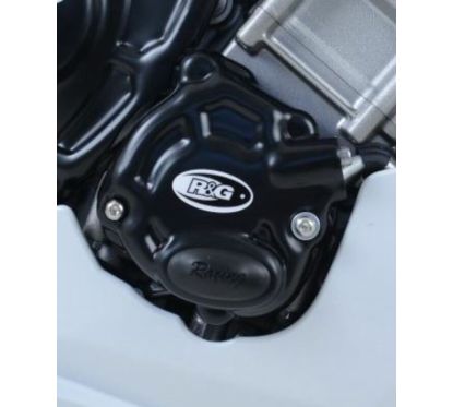 Couvre carter R&G RACING Race Series droit (pompe à huile) noir Yamaha R1