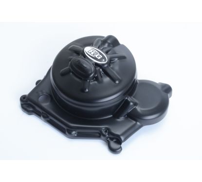 Couvre-carter droit R&G RACING Race Series noir Aprilia Tuono V4